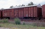 HPJX 147582 woodchipper in CSX yard